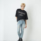RHINESTONE BOY EAGLE TEE BLACK 【B221N0101902】