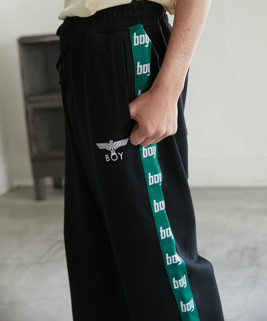 BOY UTILITY TRACK PANTS BLACK【B234N1501102】