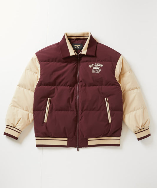 BOY STADIUM NYLON DOWN JACKET WINE【B244N2801703】