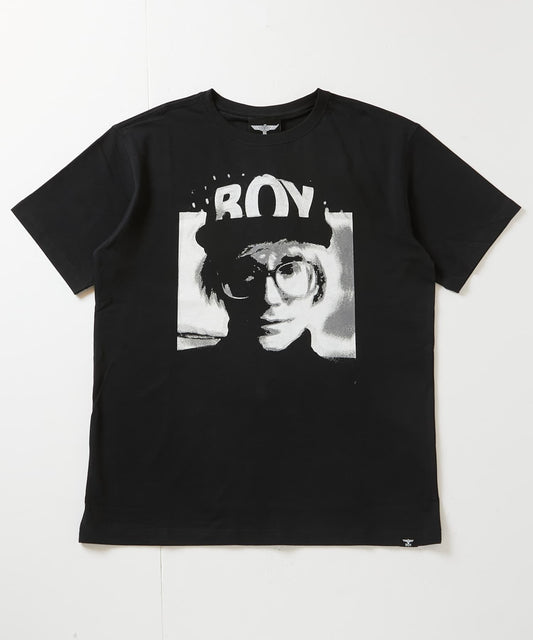 Andy Warhol TEE BLACK【AFJ-ANDY004】