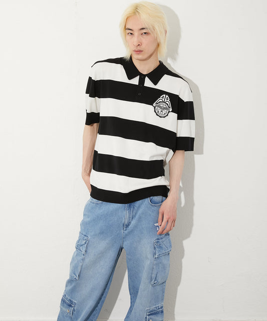 COLLEGE BORDER POLO SHIRT【B251N0106302】