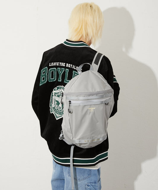 WATERPROOF BACKPACK GREY【B251N8500703】