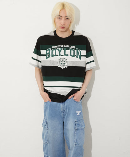 COLLEGE BORDER TEE【B251N0113705】