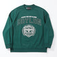 COLLEGE PATCH SWEAT GREEN【B251N0301605】