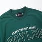 COLLEGE PATCH SWEAT GREEN【B251N0301605】