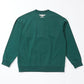 COLLEGE PATCH SWEAT GREEN【B251N0301605】