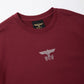 COLLEGE LINESTONE SWEAT WINE RED【B251N0302430】