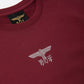 COLLEGE LINESTONE SWEAT WINE RED【B251N0302430】