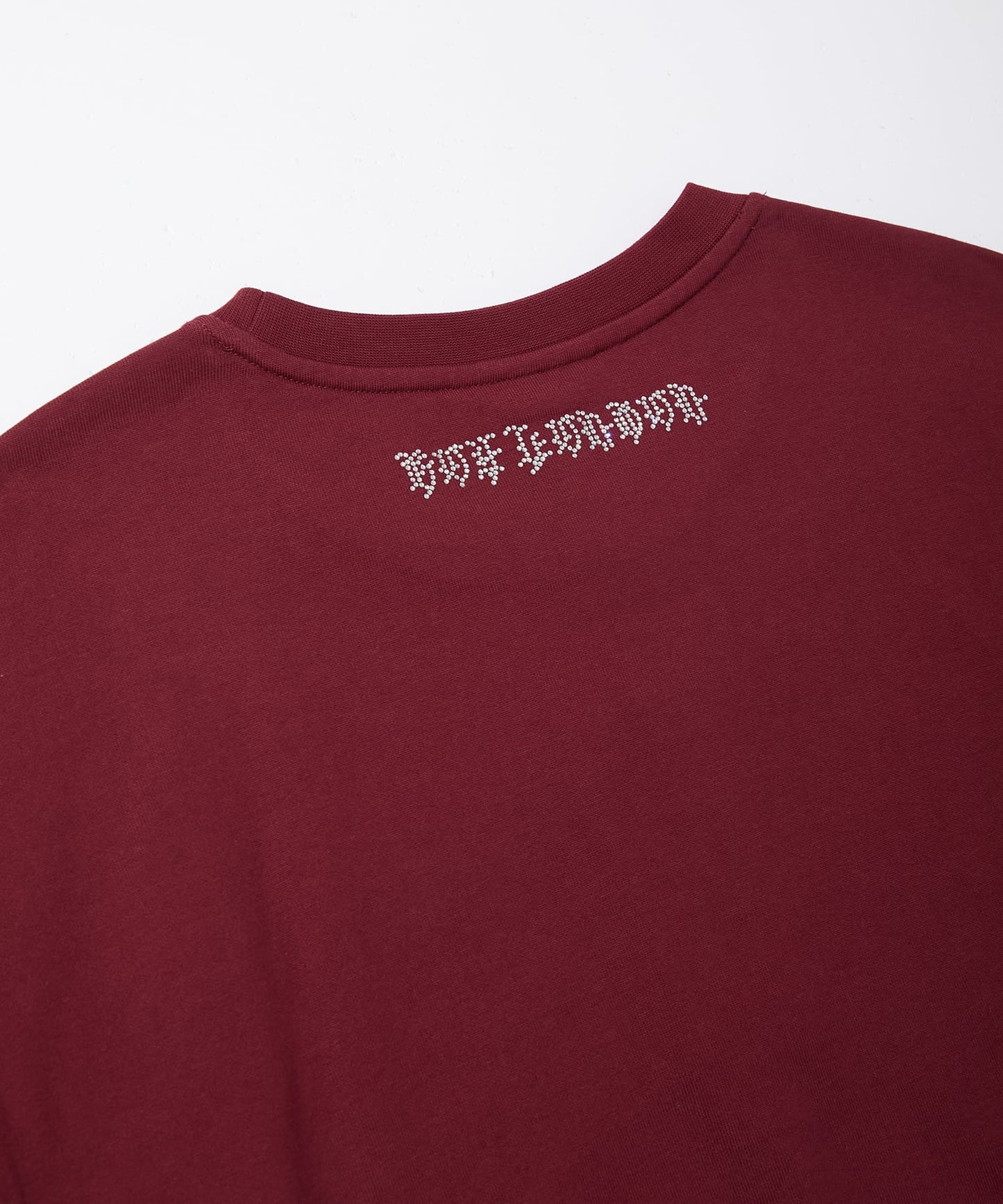 COLLEGE LINESTONE SWEAT WINE RED【B251N0302430】