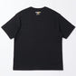 FLOCKY PRINT TEE BLACK【B252N0101102】