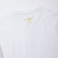 FLOCKY PRINT TEE WHITE【B252N0101101】