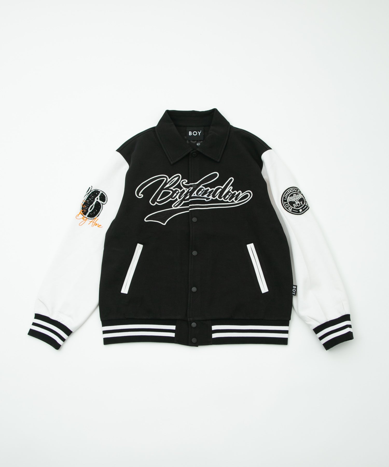 JERSEY STADIUM JACKET BLACK【B231N1270402】 – BOY LONDON