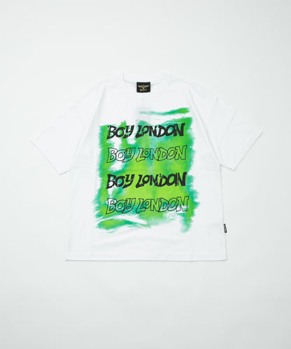 LOGO GRAPHIC TEE WHITE【B232N0105201】