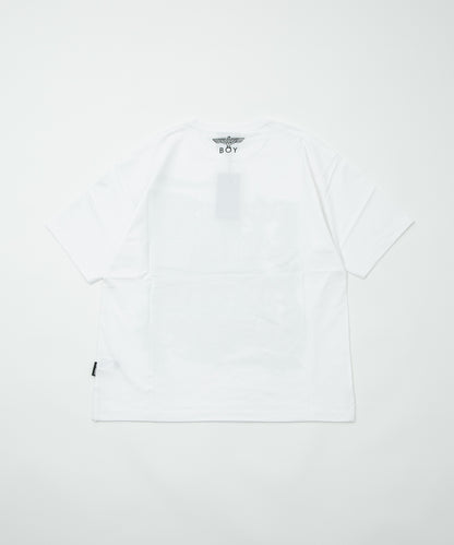 LOGO GRAPHIC TEE WHITE【B232N0105201】