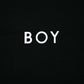 BOY CROSS MOTIFSLEEVELESS SHIRT BLACK【B232N0270102】