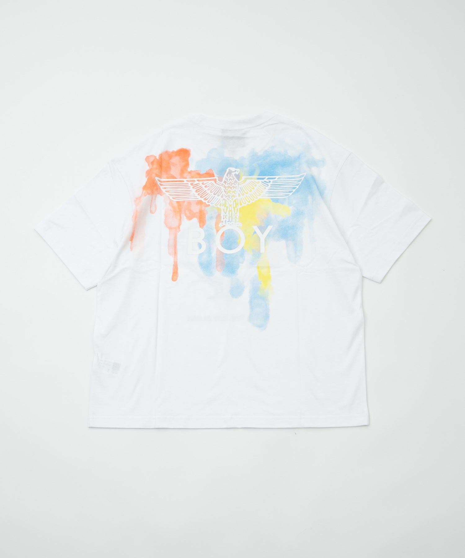 GRADATION BOY TEE WHITE【B231N0104601】