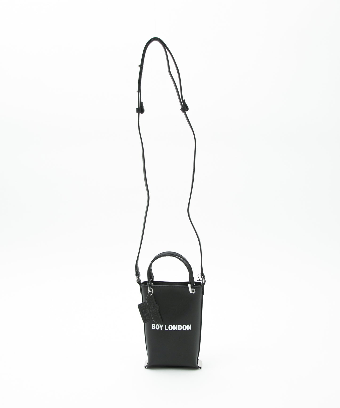 CHARM MINI SHOULDER BAG BLACK【B231N8500502】