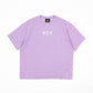 KANOKO CREW NECK TEE PURPLE 【B222N0101309】