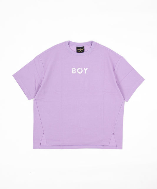 KANOKO CREW NECK TEE PURPLE 【B222N0101309】
