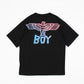 NEON LOGO T-SHIRTS BLACK【B222N0101202】
