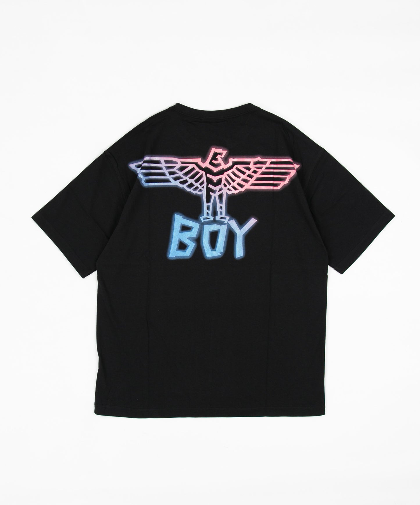 NEON LOGO T-SHIRTS BLACK【B222N0101202】