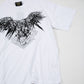 RHINESTONE BIG EAGLE T-SHIRTS WHITE 【B222N0103501】