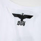 RHINESTONE BIG EAGLE T-SHIRTS WHITE 【B222N0103501】