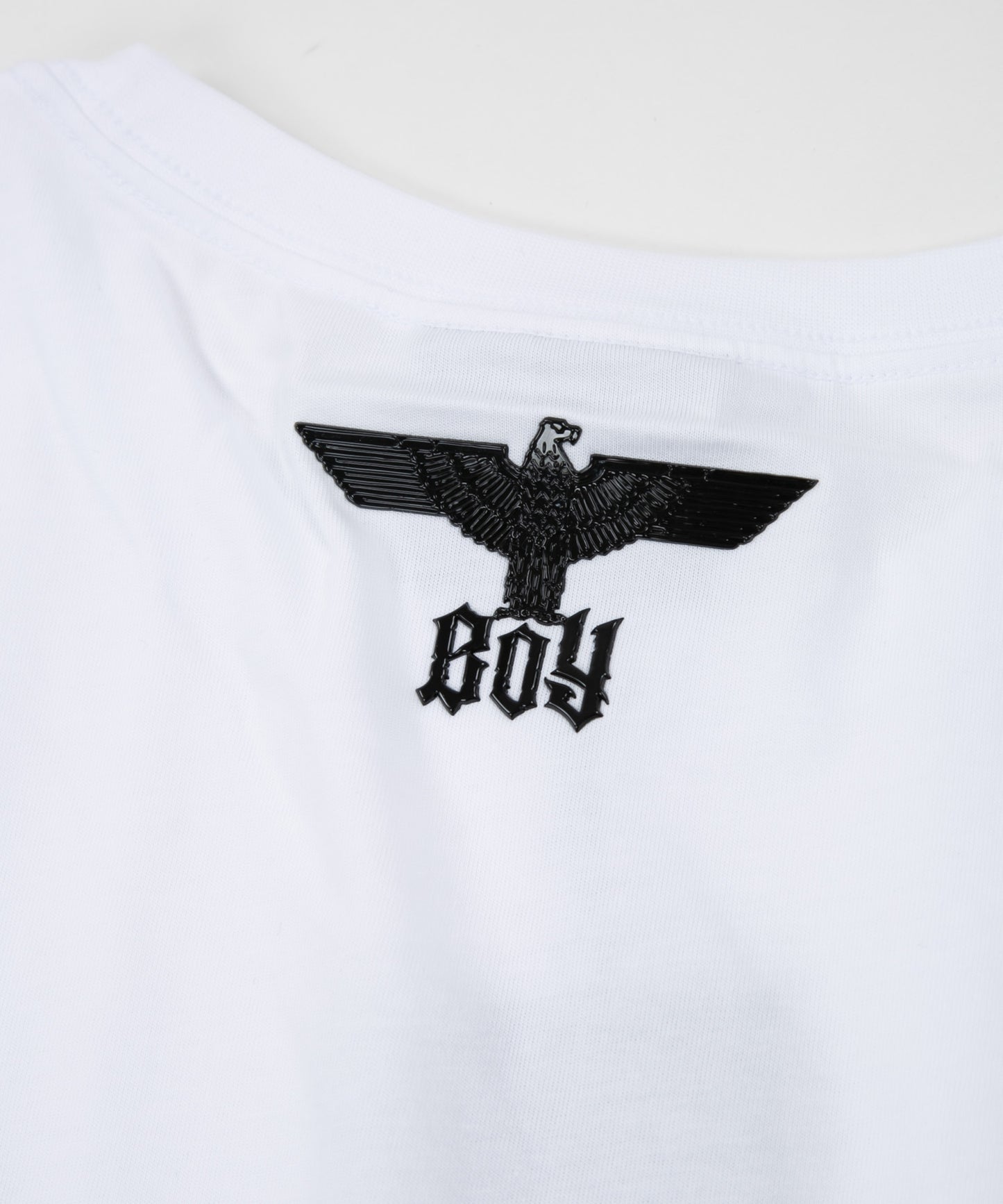 RHINESTONE BIG EAGLE T-SHIRTS WHITE 【B222N0103501】