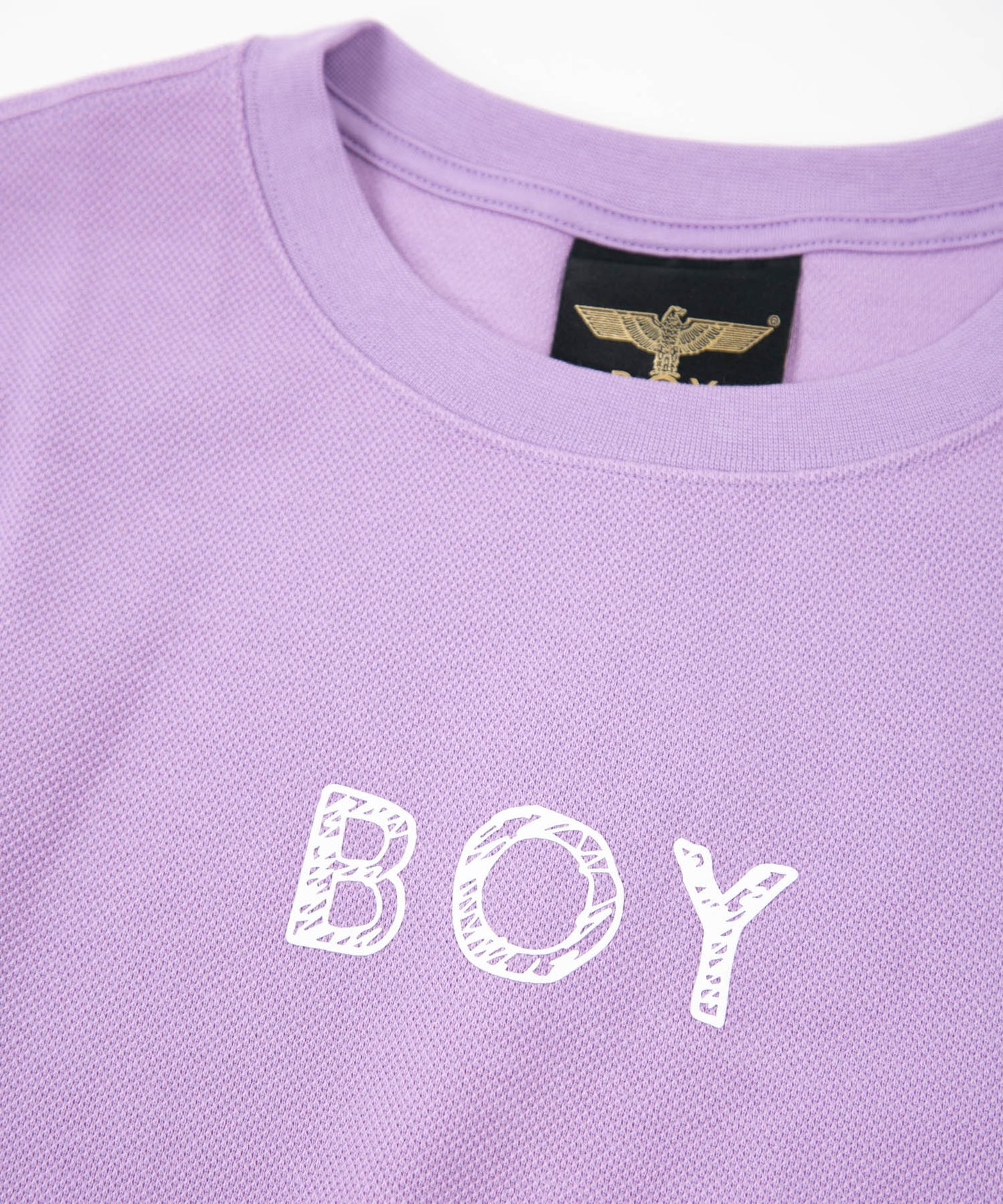KANOKO CREW NECK TEE PURPLE 【B222N0101309】