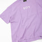 KANOKO CREW NECK TEE PURPLE 【B222N0101309】