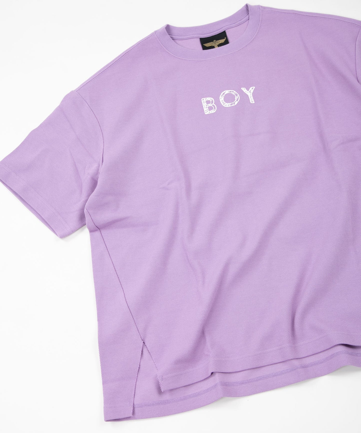 KANOKO CREW NECK TEE PURPLE 【B222N0101309】