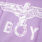 KANOKO CREW NECK TEE PURPLE 【B222N0101309】