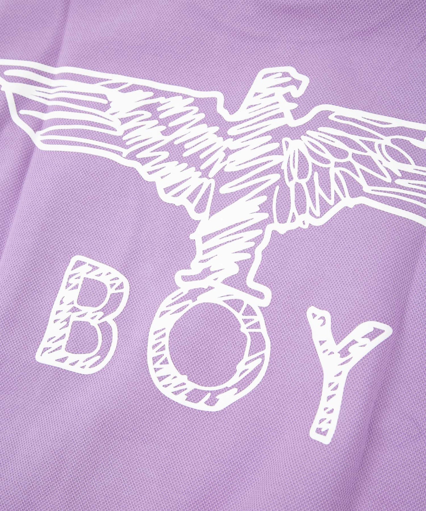 KANOKO CREW NECK TEE PURPLE 【B222N0101309】