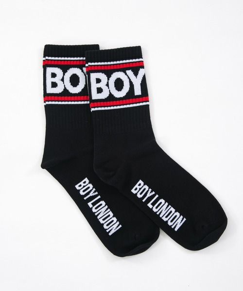 BOY LINE SOX BLACK【B221N8100002】