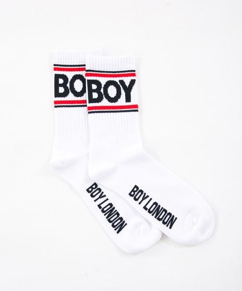 BOY LINE SOX WHITE【B221N8100001】