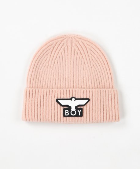 BOY EAGLE BEANIE PINK 【B213NT900514】