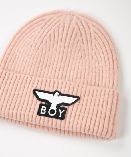 BOY EAGLE BEANIE PINK 【B213NT900514】