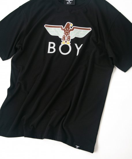 BOY LONDON x HIROCK T-SHIRTS NO.1 “Yuru Eagle” 【AFJ-2102-H0001-BK】