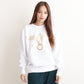 CLASSIC EAGLE BOY CREWNECK SWEAT WHITE/GOLD【AFJ-2000-SWW02】