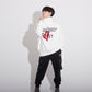 HIGH NECKED SWEAT WHITE【B223N0360031】