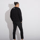 LOGO KNIT PULLOVER BLACK【B223N6000802】
