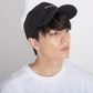 BOY LOGO PATTERNED CAP BLACK【B223N9000402】