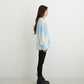 SHAGGY KNIT PULLOVER BLUE【B224N6000406】