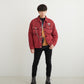 PIGMENT DYE DENIM JACKET RED【B224N5000304】