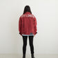 PIGMENT DYE DENIM JACKET RED【B224N5000304】