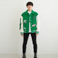 OVERSIZE STADIUM JACKET GREEN【B223N2900205】