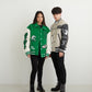 OVERSIZE STADIUM JACKET GREEN【B223N2900205】