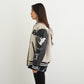 EMBROIDERY PATCH STADIUM JACKET GREY【B224M2970308】