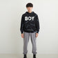 TIE-DYE BOY PARKA BLACK【B223M0470202】