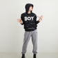 TIE-DYE BOY PARKA BLACK【B223M0470202】